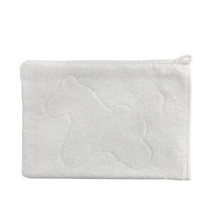 Hermes Baby Bath Mittens White Adada Ec20574 Never Used